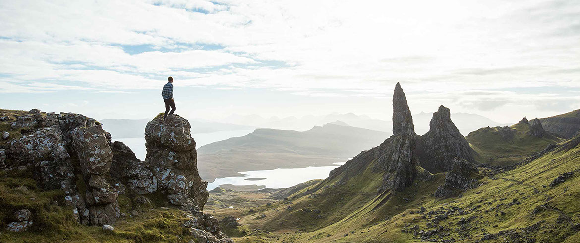 Stay at Somerled House Suites self catering accommodation apartments and visit the Old Man of Storr