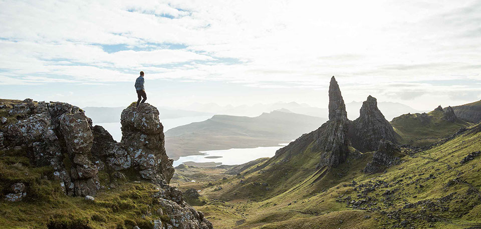 Stay at Somerled House Suites self catering accommodation apartments and visit the Old Man of Storr